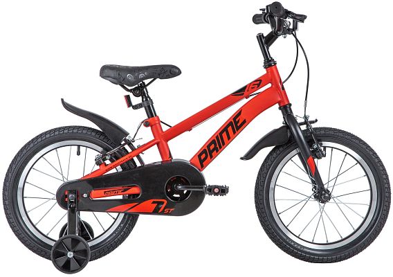 Велосипед детский  Novatrack PRIME 16" 9,5" красный 167PRIME1V.RD20 2020