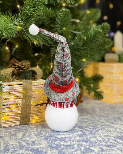 Снеговик см серый VV-01Gray фото 2 Снеговик см серый VV-01Gray фото 2