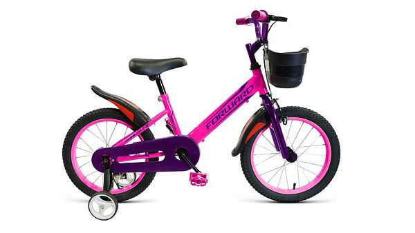 Велосипед детский FORWARD Nitro 18 18" 10,5" розовый  2019