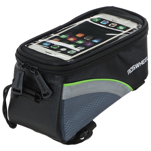 													Велосумка на раму Roswheel , 20х11х9 см,   черный 9277935 фото 4