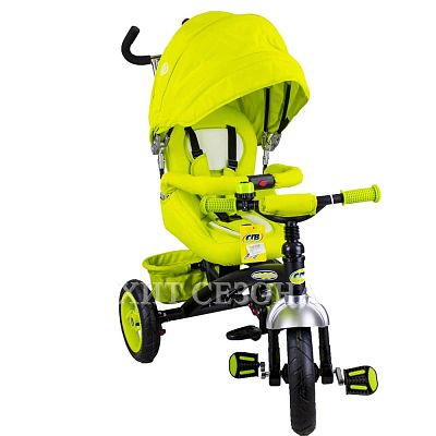 Велосипед трехколесный   зеленый Y087-H36077