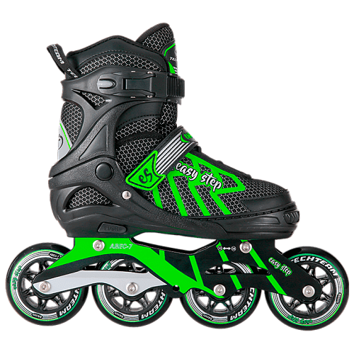 													Роликовые коньки Tech Team Easy Step, 39-42 Black - Green, , 00005936