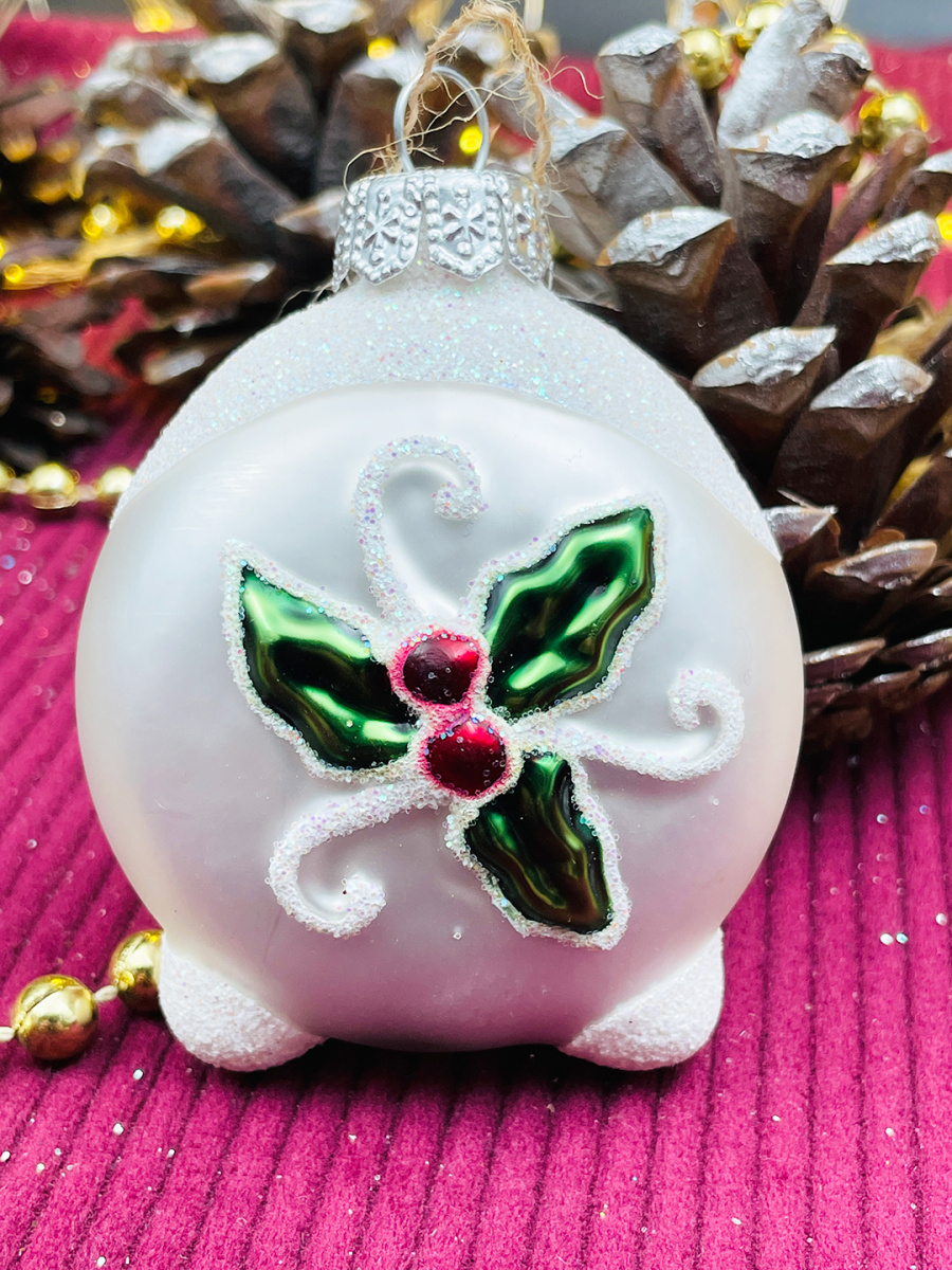 Елочная игрушка Будильник серебристый см, стекло // Будильник Silver фото 2 Елочная игрушка Будильник серебристый см, стекло // Будильник Silver фото 2