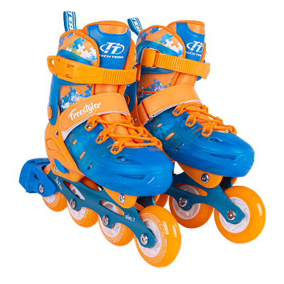 Роликовые коньки Tech Team Freestyler, 28-31 Orange - Blue, , 00010908