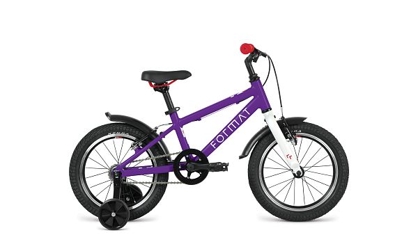 Велосипед детский FORMAT Kids 16 16"  1 ск. фиолетовый RBK22FM16528 2022 г.