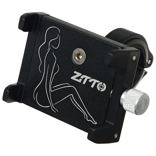 													Держатель телефона China  алюминий черный 7378740 фото 2