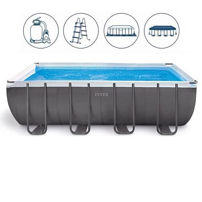Бассейн каркасный Intex Ultra Frame 549х274х132см, арт. 26356