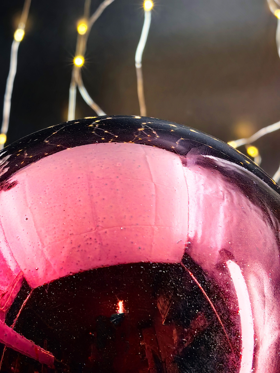 Шар 15 см 1 шт вино 150SP01-01Wine фото 2 Шар 15 см 1 шт вино 150SP01-01Wine фото 2