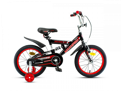 													Велосипед детский  MAXXPRO SENSOR XS 16"  черно-красный Y1610-2 2020 фото 2