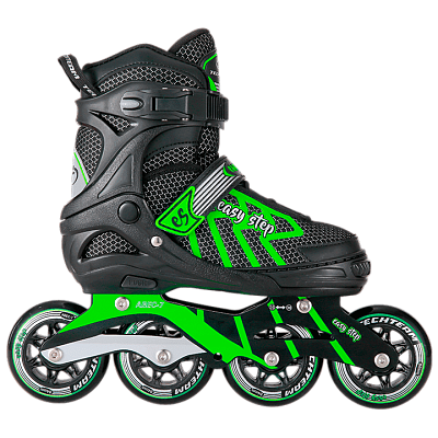 Роликовые коньки Tech Team Easy Step, 39-42 Black - Green, , 00005936