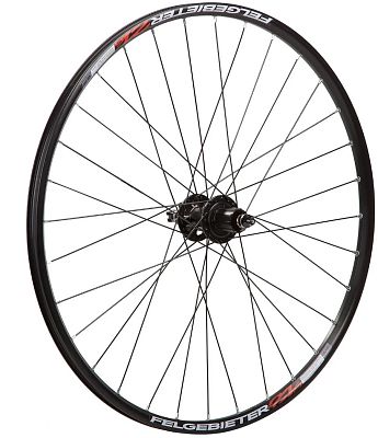Колесо заднее 27.5" Felgebieter, под кассету 8/9/10/11 скоростей O.L.D. 135 мм, 32H, дисковый, под р Колесо заднее 27.5" Felgebieter, под кассету 8/9/10/11 скоростей O.L.D. 135 мм, 32H, дисковый, под р