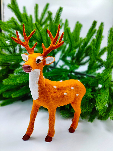 Олень 25x17 см коричневый 0627-38 фото 5 Олень 25x17 см коричневый 0627-38 фото 5