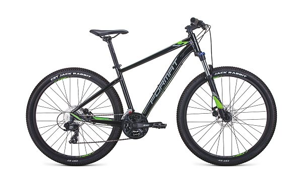 Велосипед горный FORMAT 1415 29" L 21 скорость (3x7) ск. черный матовый RBKM1M39C002 2021