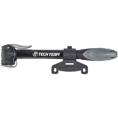 Насос ручной Tech Team 21-07 автониппель (AV, Schrader), велониппель (SV, FV, Presta) алюминий, плас Насос ручной Tech Team 21-07 автониппель (AV, Schrader), велониппель (SV, FV, Presta) алюминий, плас