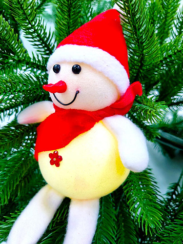 Снеговик 14 см красный 27010-1R фото 5 Снеговик 14 см красный 27010-1R фото 5