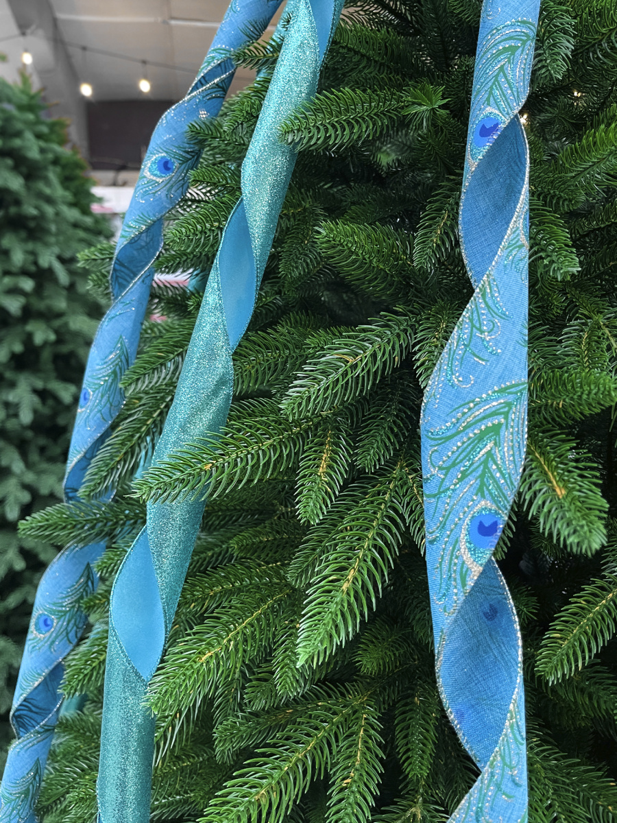 Бант с лентами 33х275 см бирюза 1шт 26-8 фото 4 Бант с лентами 33х275 см бирюза 1шт 26-8 фото 4