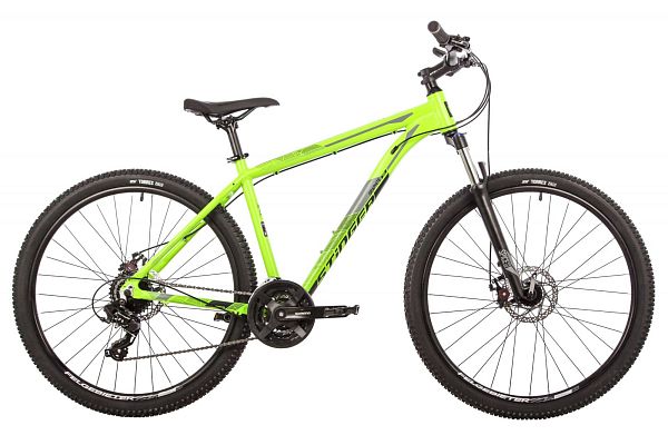 Велосипед горный Stinger Graphite Std 27.5" 18" 24 ск. зеленый 27AHD.GRAPHSTD.18GN2 2022