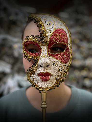 Карнавальная маска см PL13RED фото 5 Карнавальная маска см PL13RED фото 5