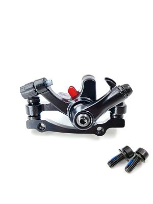 Тормоз механический дисковый (калипер) CLARKS CMD-21, F160/R140, алюминий 1BRABK301837 Тормоз механический дисковый (калипер) CLARKS CMD-21, F160/R140, алюминий 1BRABK301837