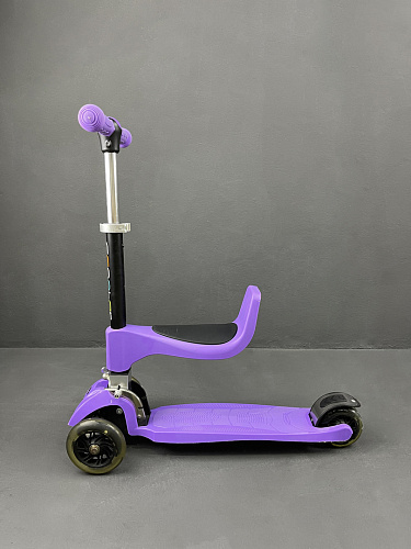 													Самокат Детский Scooter S00280 фиолетовый  S00280 V фото 4