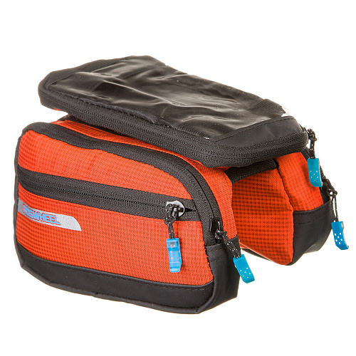 													Велосумка на раму Roswheel 121273, ,   черно-оранжевая Х95006