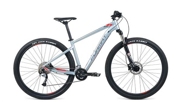 Велосипед горный FORMAT 1411 29" L 18 (2x9) ск. серебро 1411 2020 Велосипед горный FORMAT 1411 29" L 18 (2x9) ск. серебро 1411 2020