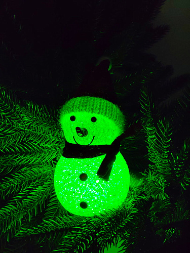 													Снеговик 12 см красный 27010R1 фото 6