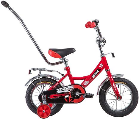 Велосипед детский Novatrack URBAN 12" 8,5" 1 ск.  124URBAN.RD9 2019