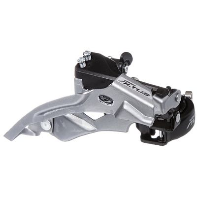 Переключатель передний Shimano , тяга универсальная, хомут нижний 31.8/34.9 мм, 22T, сталь 31012184