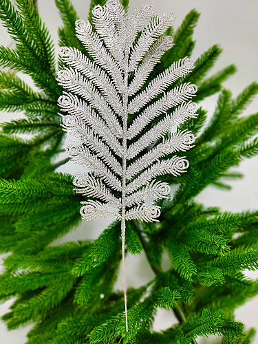 Ветка серебро см fz-10077S фото 2 Ветка серебро см fz-10077S фото 2