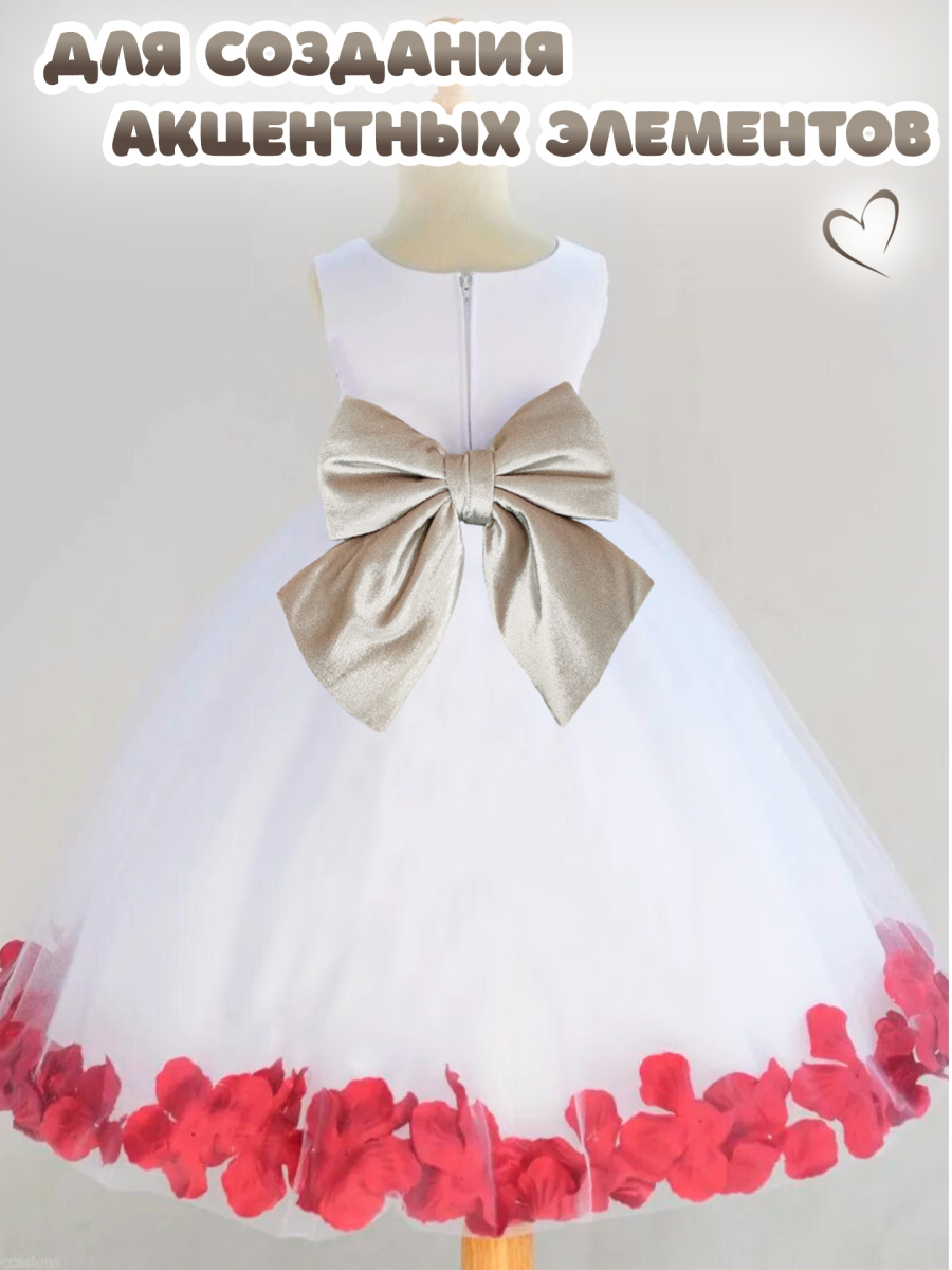 Бант 21х24 бежевый 1шт С-16beige фото 4 Бант 21х24 бежевый 1шт С-16beige фото 4