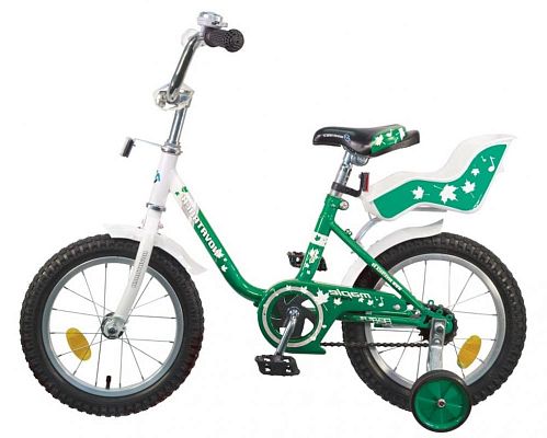 Велосипед детский  Novatrack MAPLE 14" XS зеленый 144MAPLE.GN5 