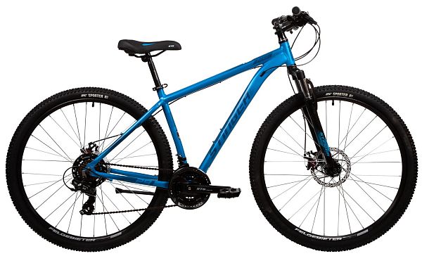 Велосипед горный Stinger ELEMENT EVO SE 29" 22" 21 скорость (3x7) ск. синий 29AHD.ELEMEVO.22BL1 2021