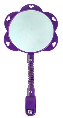 Зеркало Vinca sport Fairy, на руль 22.2 мм,  VM-KD 09 violet