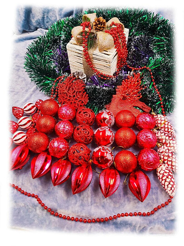 													Набор шаров  см 43 шт красный Р-2034R