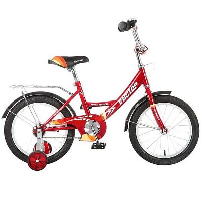 Велосипед детский  Novatrack VECTOR 16"  красный 163VECTOR.RD6 