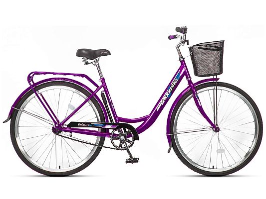 Велосипед городской  MAXXPRO ONIX 28"/700c 18" фиолетовый-черный 850-5 2022