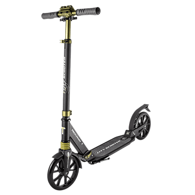 Самокат Детский Tech Team CITY SCOOTER черно-оливковый  NN002300