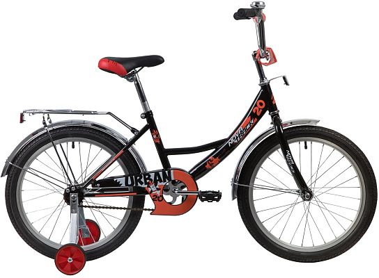 Велосипед детский  Novatrack URBAN 20" 11,5" черный 203URBAN.BK20 2020