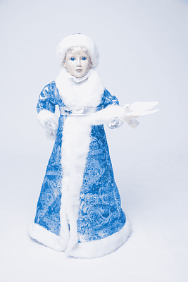Снегурочка  60 см голубая E75160