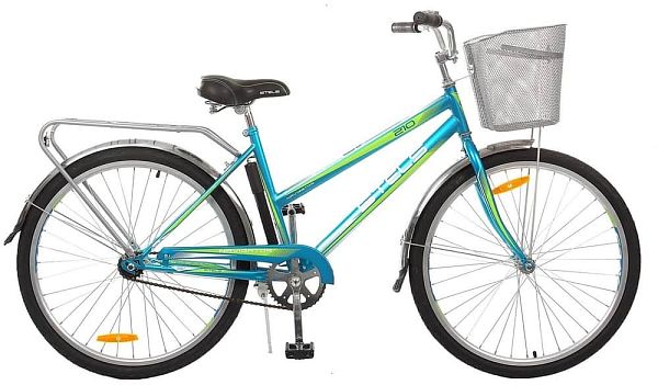 Велосипед городской дорожный STELS Navigator 210 Lady 26" 19" 1 ск. бирюзовый LU073654 