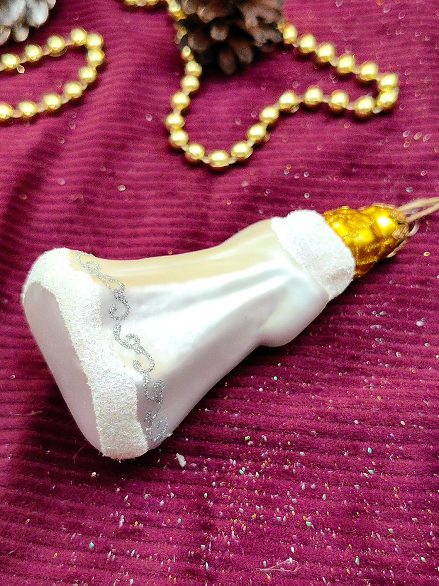 Елочная игрушка Снегурочка серебристый 11 см, стекло // снегурочка SILVER фото 4 Елочная игрушка Снегурочка серебристый 11 см, стекло // снегурочка SILVER фото 4