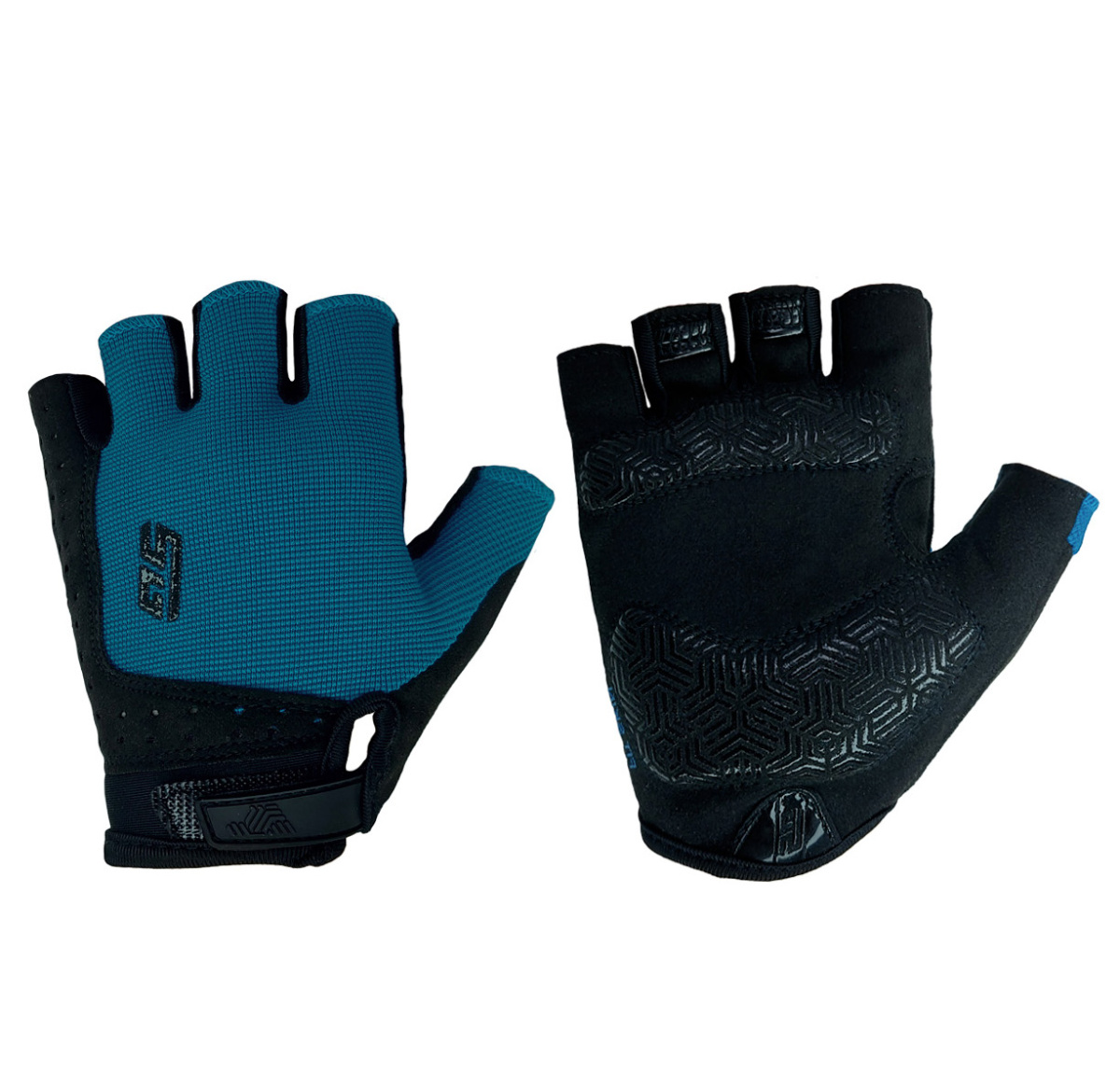 Велоперчатки STG Fit Skin S синий, черный Х112256-S фото 2 Велоперчатки STG Fit Skin S синий, черный Х112256-S фото 2