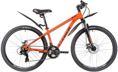 													Велосипед горный Stinger ELEMENT EVO 26" 16"  ск. оранжевый 26AHD.ELEMEVO.16OR0 2020