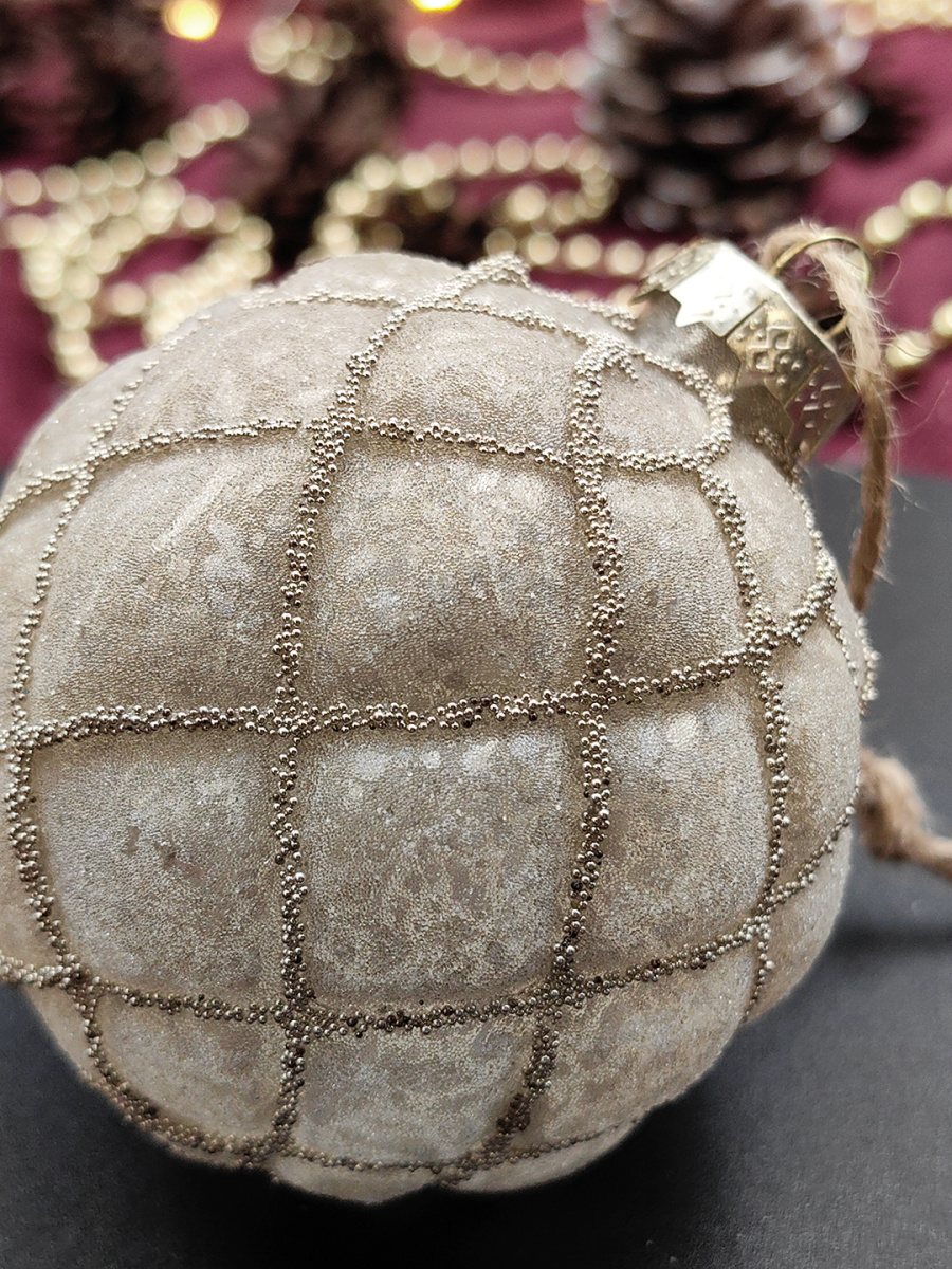 Шар сатин 8 см, стекло Merry Green MG24058 фото 3 Шар сатин 8 см, стекло Merry Green MG24058 фото 3