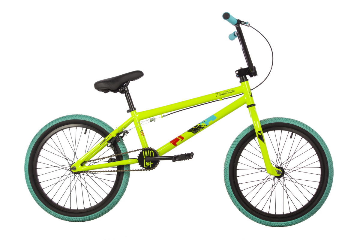 Велосипед BMX Novatrack WOLF 20" 21" зеленый 20BMX.WOLF.GN23 2023 фото 5 Велосипед BMX Novatrack WOLF 20" 21" зеленый 20BMX.WOLF.GN23 2023 фото 5