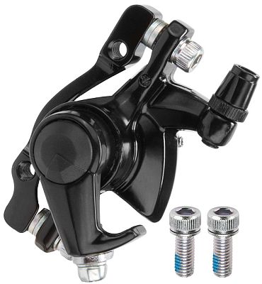 Тормоз механический дисковый (калипер) PROMAX DSK-320F, F160/R140, алюминий 510137 Тормоз механический дисковый (калипер) PROMAX DSK-320F, F160/R140, алюминий 510137