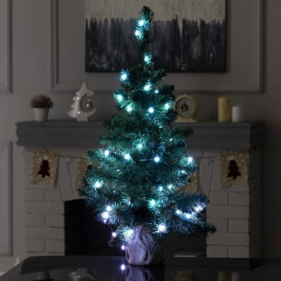 Светодиодная нить Роса 5 м, цветной (RGB) 50 LED, 210 - управление  с мобильного устройства, провод  Светодиодная нить Роса 5 м, цветной (RGB) 50 LED, 210 - управление  с мобильного устройства, провод