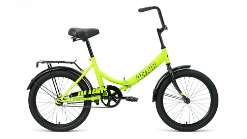 													Велосипед городской складной  ALTAIR City 20" 14" светло-зеленый/черный RBKT1YF01004 2021