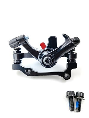 Тормоз механический дисковый (калипер) YINXING CMD-21, F180/R160, алюминий 1BRABK400429 Тормоз механический дисковый (калипер) YINXING CMD-21, F180/R160, алюминий 1BRABK400429